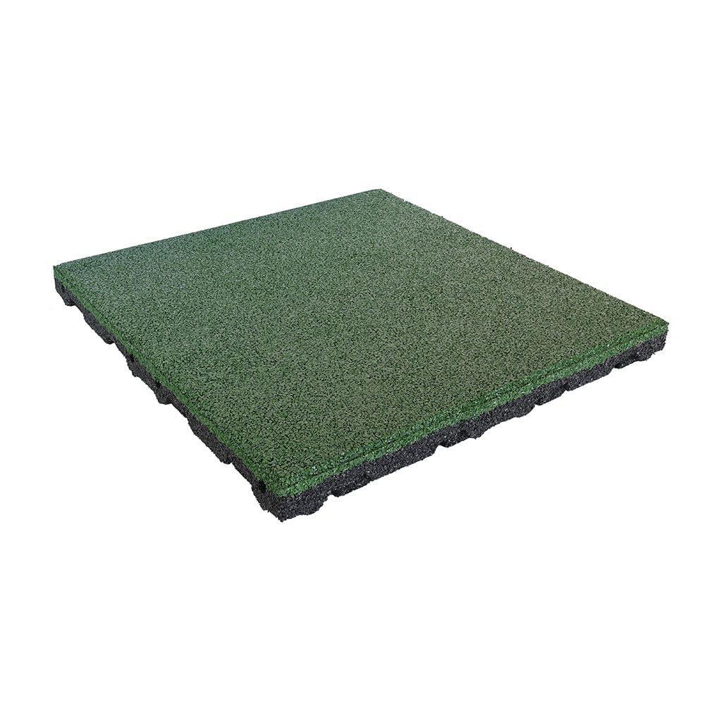 Vivol Tapis de Sol à Absorption des Chocs avec système d'emboîtement, 55 mm d'épaisseur - 50 x 50 cm, certifié TÜV