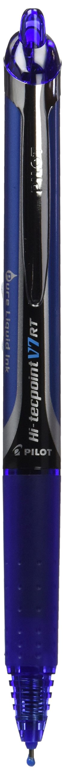 V7 RT Retractable Liquid Ink Rollerball 0.7 mm (Box of 12) - Blue