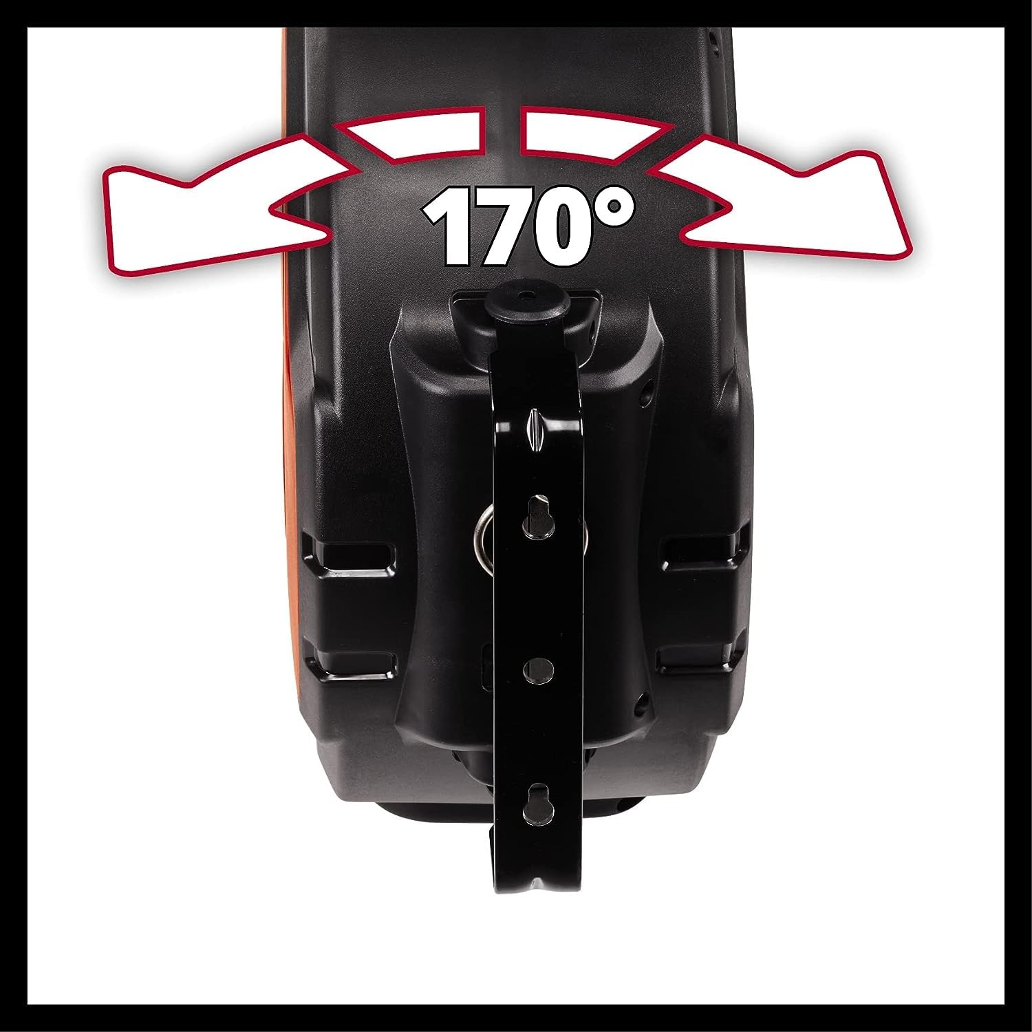 Einhell Avvolgitubo ad aria compressa TC-PH 150 (lunghezza tubo: 15 m + 1,5 m di tubo di collegamento, diametro interno del tubo: 9 mm, pressione d'esercizio 16 bar, supporto fissaggio parete incl.)
