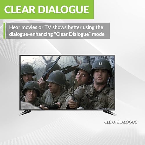 Miniatura 2 de Avantree NB18 Auriculares con banda para el cuello para ver la televisión con diálogo claro batería de 20 horas ajuste cómodo y seguro carga USB-C