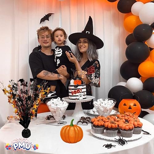 Miniatura 5 de PMU Starburst - Centro de mesa con globos, hermosos centros de mesa para conmemoración, cumpleaños, Halloween, veteranos, fiesta y celebración del