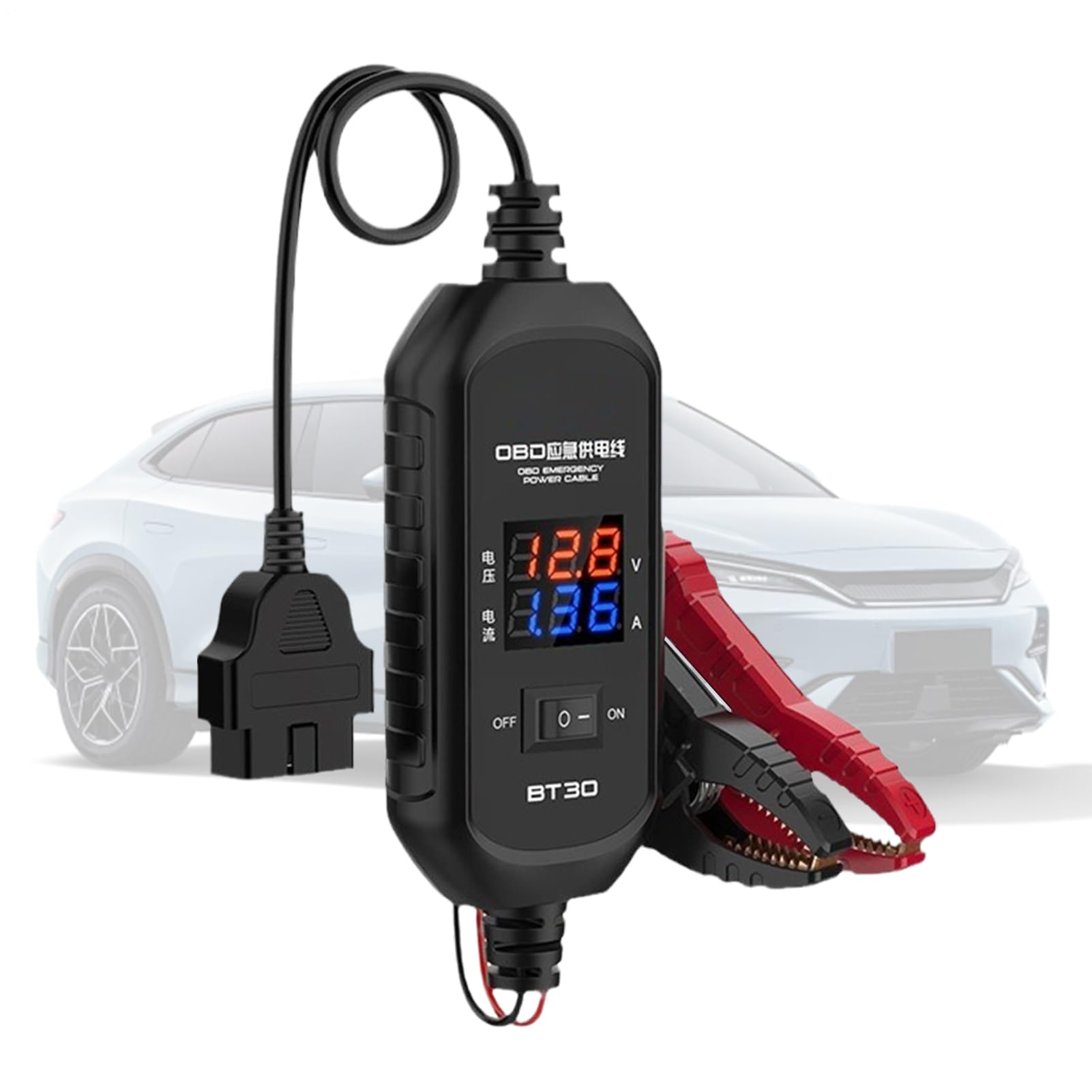 Ochrona Pamięci Akumulatora Przewód Zasilający ECU Pojazdu | Ochrona Elektroniki Pojazdowej Adapter Zabezpieczający Akcesoria Samochodowe do Codziennej Pielęgnacji Warsztatowej Serwisu