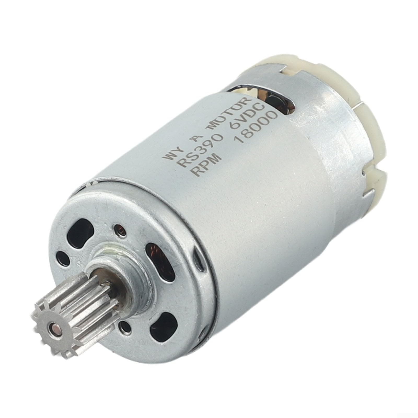 Eawfgtuw High Torque DC Motor for Kids Ride On Cars, RS550 RS390 RS380 Electric Car Engine Upgrade, 6V 12V 24V Replacement Motor with 12 Teeth Gear for Battery Vehicles