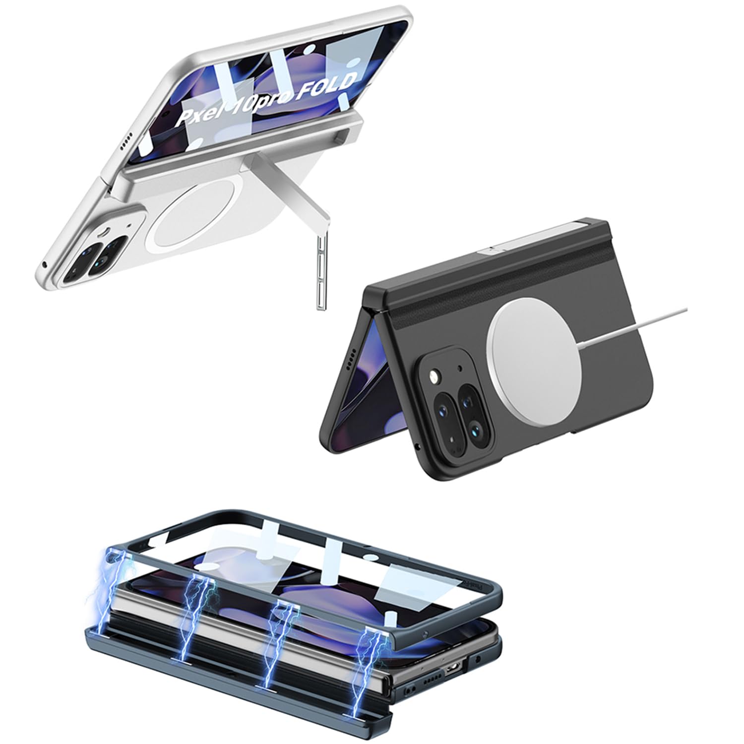 Amazon.co.jp: Google Pixel 10 Pro Fold ケース PETフィルム付