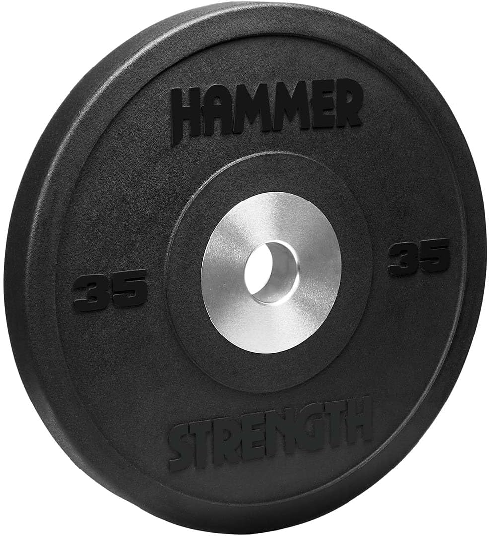 Amazon | Hammer Strength 35ポンド ラウンドラバーオリンピック