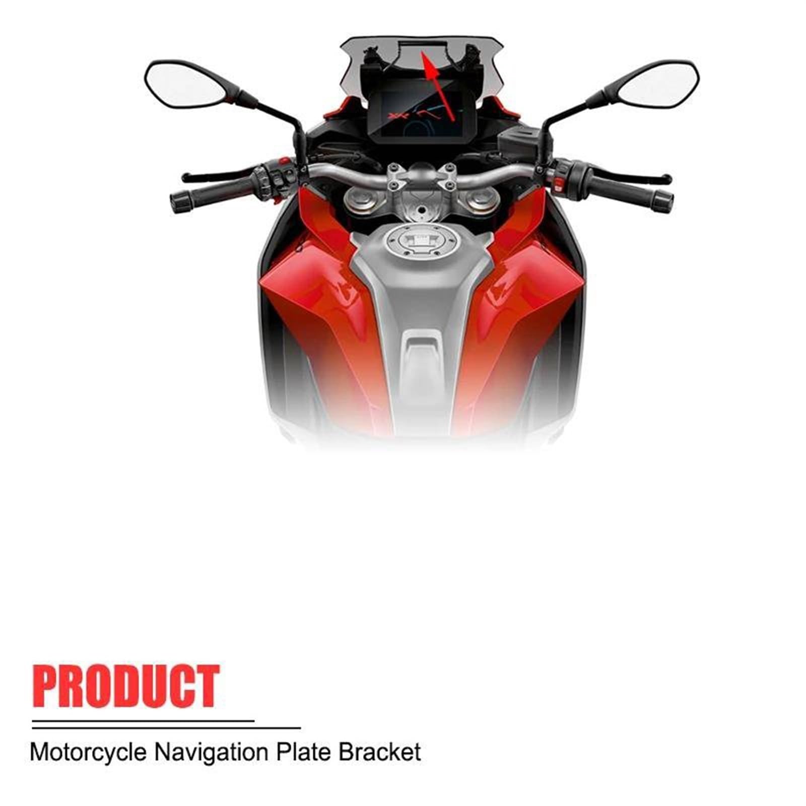 Soporte Móvil Bicicleta para BMW para F900XR para F 900XR para F900 XR 2020 2021 2022 Soporte para Parabrisas Soporte Teléfono Móvil Soporte Placa Navegación GPS Motocicleta Soporte Teléfono Bici