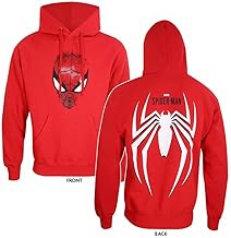 Sweat à capuche unisex Spider-Man Spider Crest Rouge
