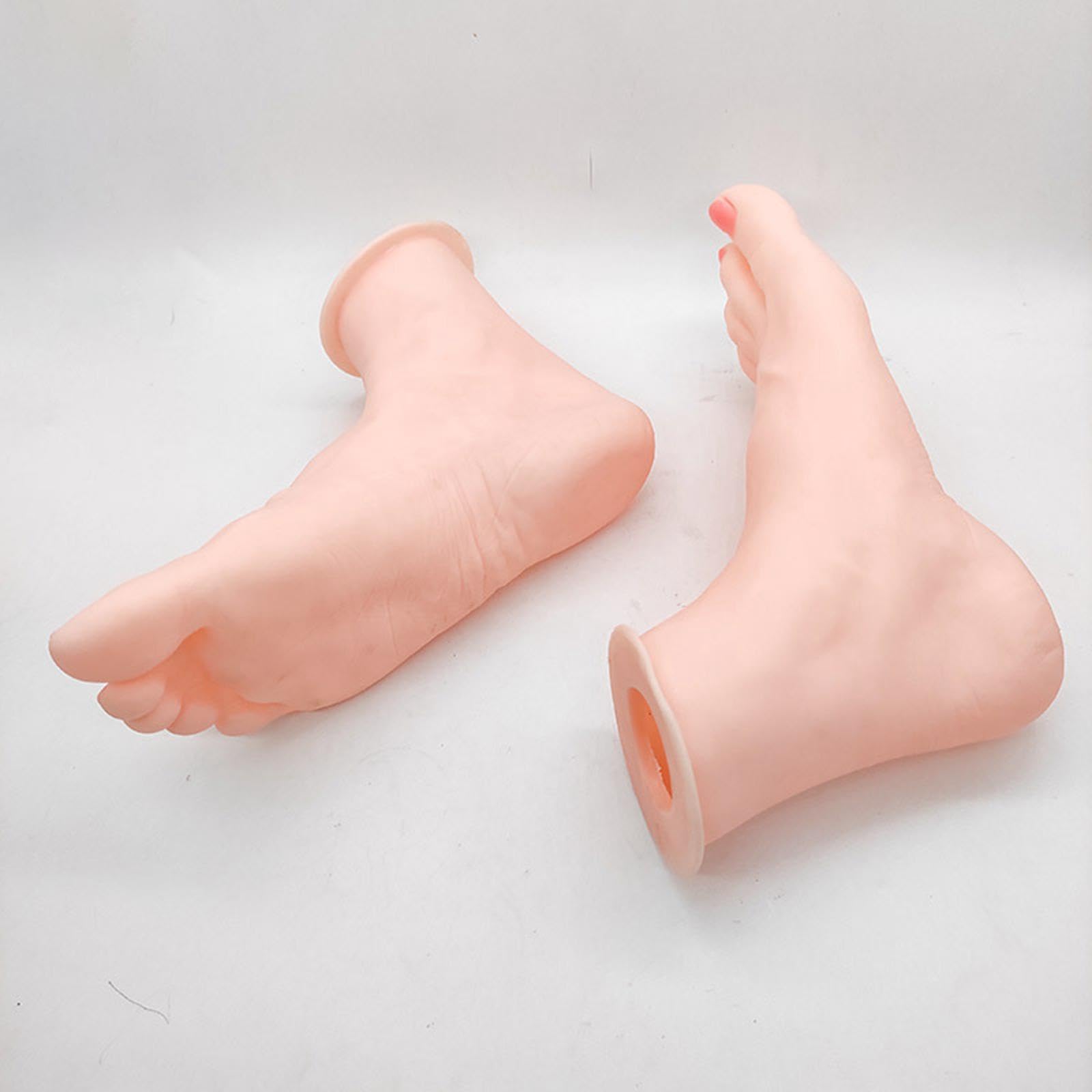 Modello di Piede in Silicone per Display di Manichino Femminile
