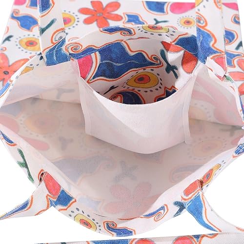 Miniatura 5 de Canvas Tote Bag,Cute Tote Bag,Eco Bag,Reusable Beach College Grocery Shopping Bag for Women