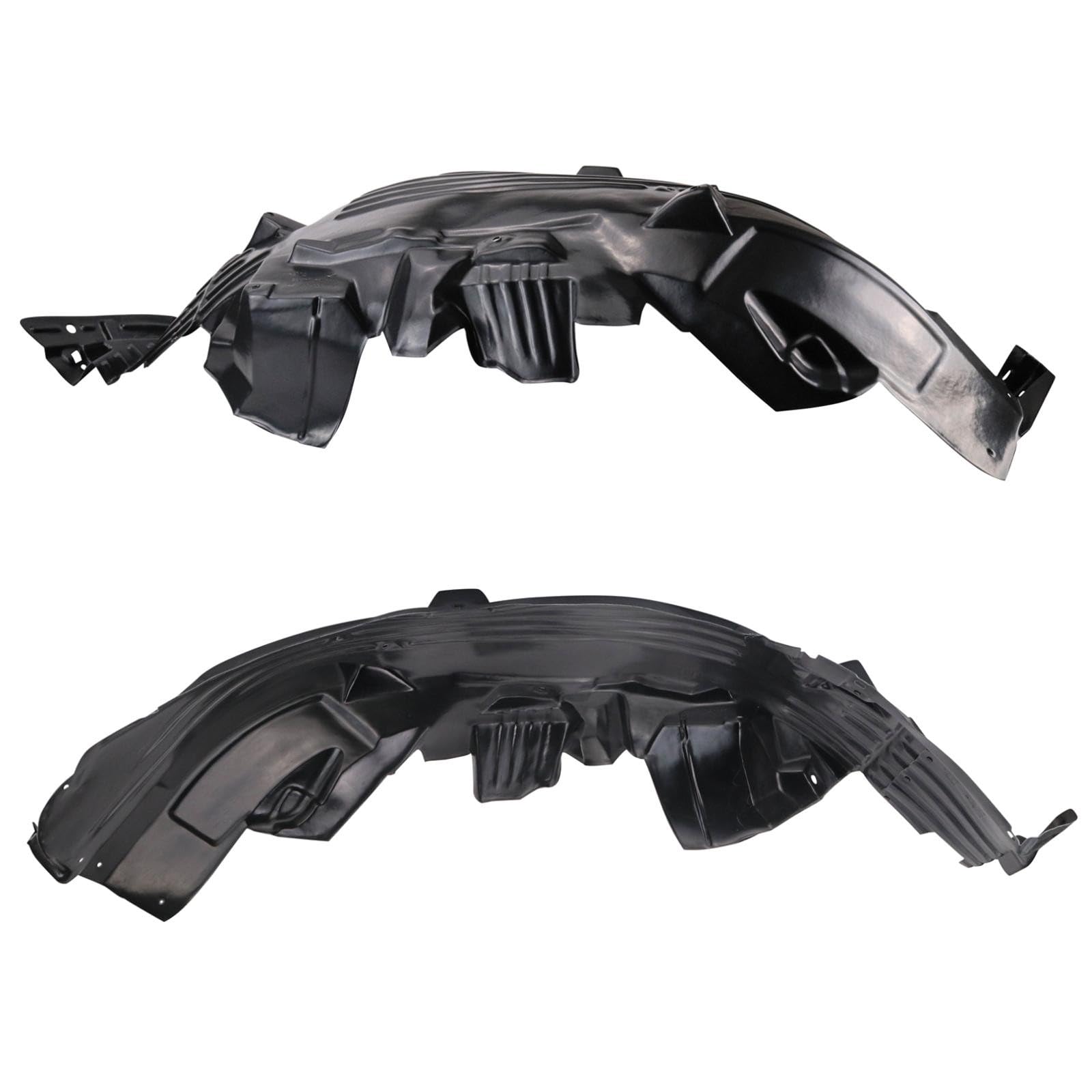 TRQ Driver and Passenger Side Inner Fender Liner Set | For 2008-2015 Nissan Armada