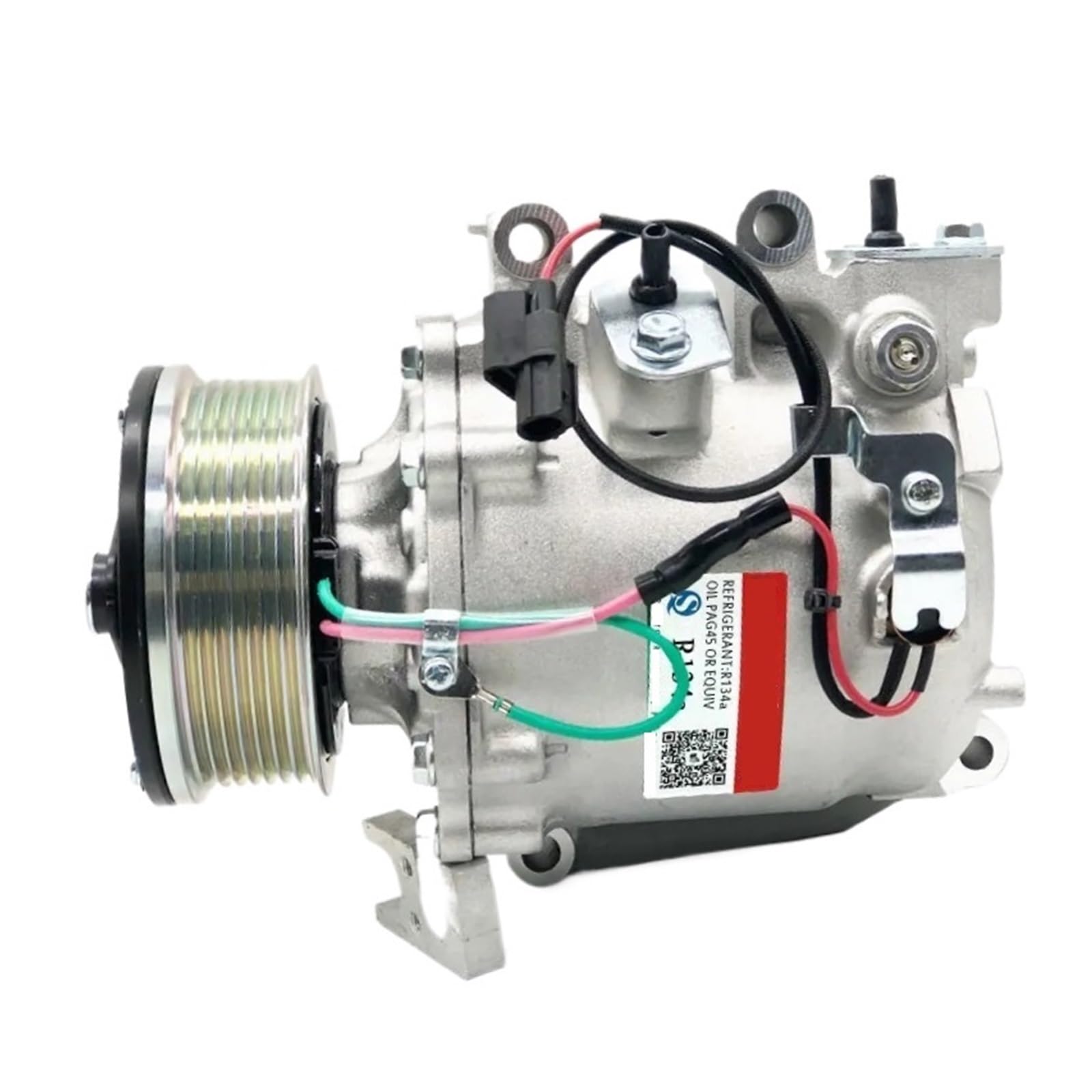 Pyqmztrv One Color Ac Air Conditioning Compressor，Compatible For Civic 1.8L 2006-2011 38810Rnaj02 38810Rnaa02 38810-Rna-A02 38810Rrba01 38810-Rrb-A01