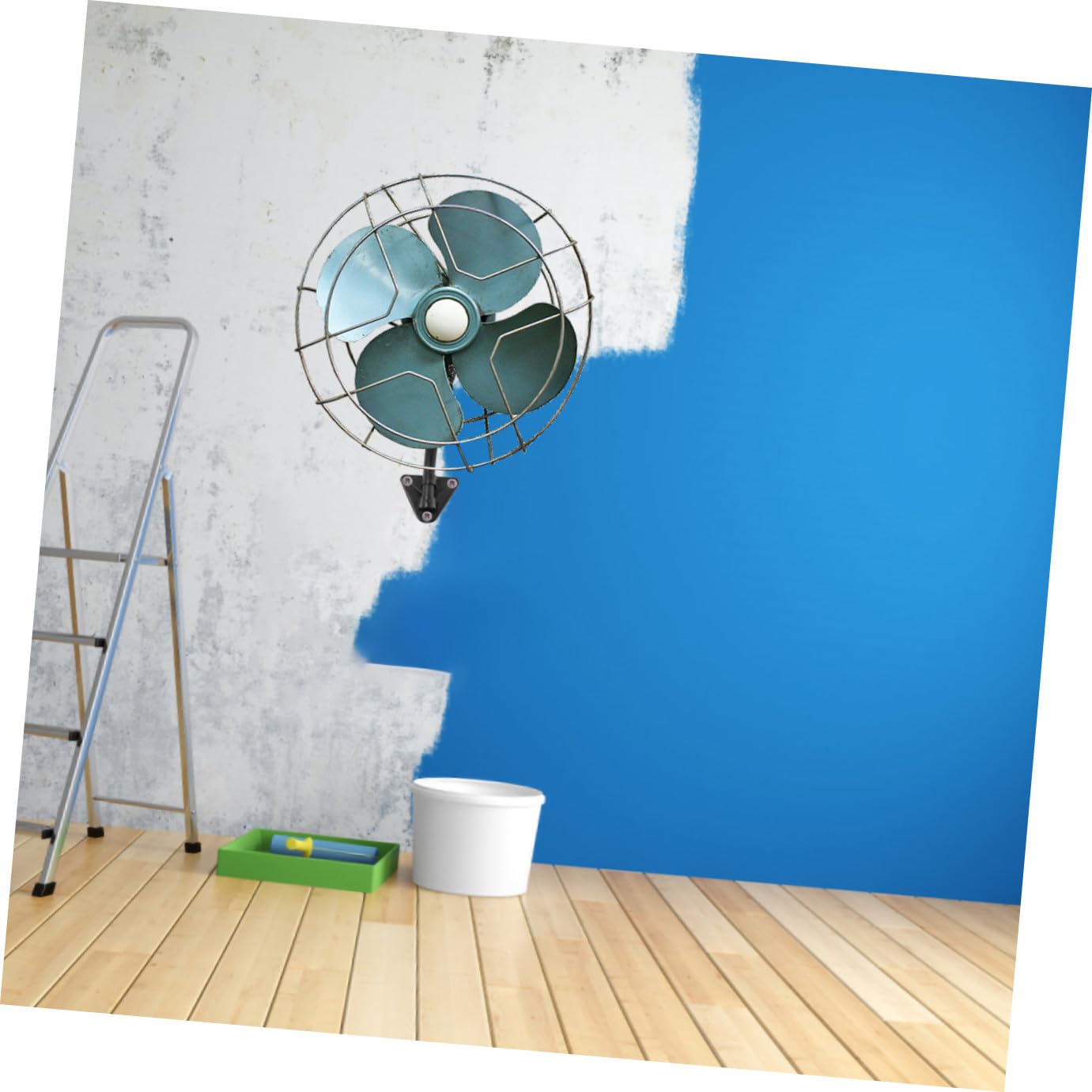 LIFKOME Soporte para Ventilador Eléctrico Montaje Resistente para Pared Duradero Fácil Instalación Accesorios Repuestos Ventiladores Industriales Base para Colgar Ventilador Uso Interior y