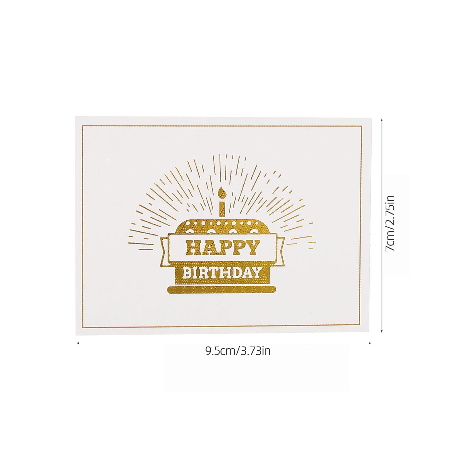 COHEALI 240 Pezzi 60 Pezzi Biglietti di Auguri di Compleanno Pieghevoli Motivi Raffinati, Carta di Buona Qualità, Assortimento per Feste di Compleanno, Regali e Ringraziamenti per Amici e