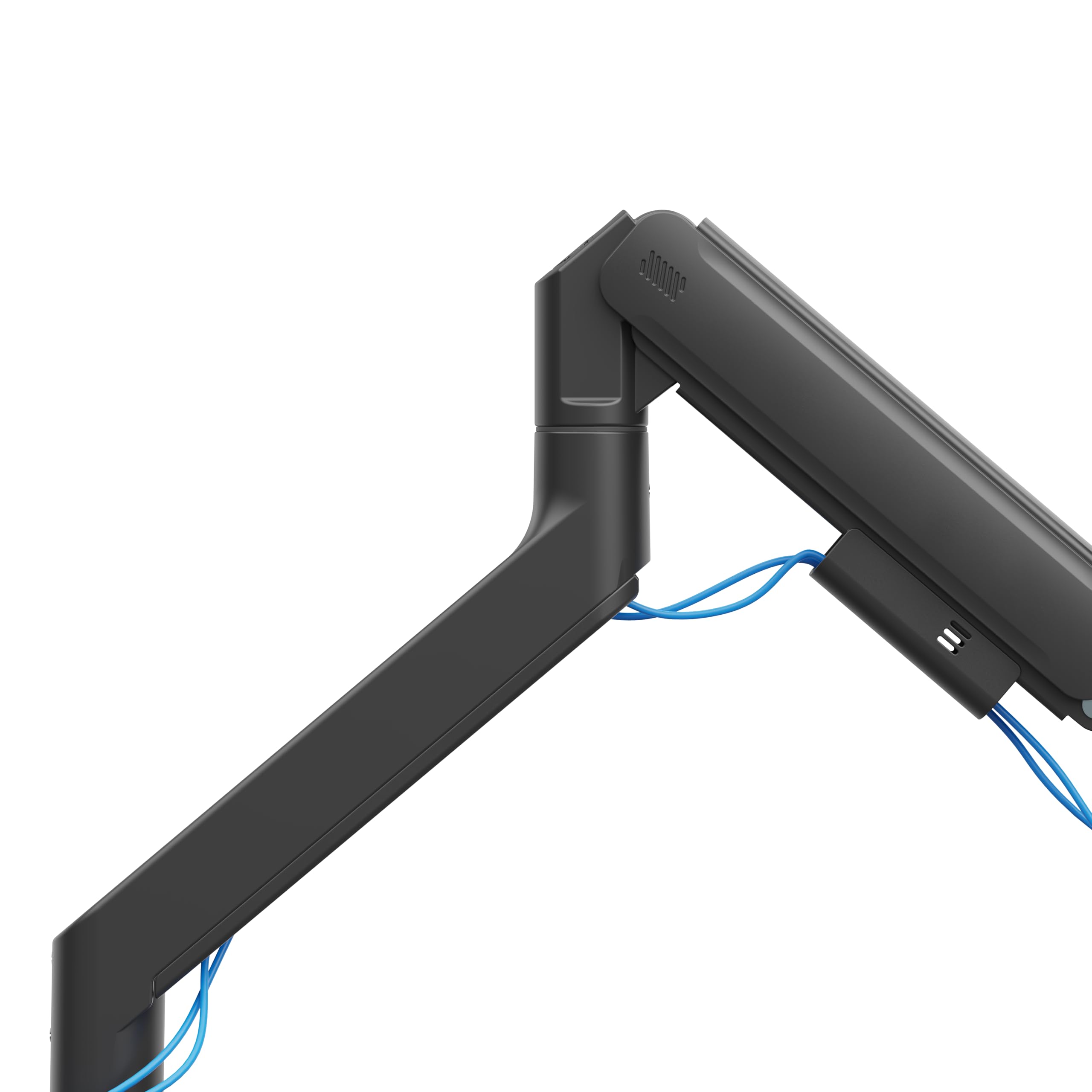 HALTERUNGSPROFI OFFICE-GS712AEXSG Monitorhouder, extra sterk, tot 20 kg tot 49 inch draagarm met gasdrukveer, led-lcd-monitoren, VESA 75 x 75 100 x 100