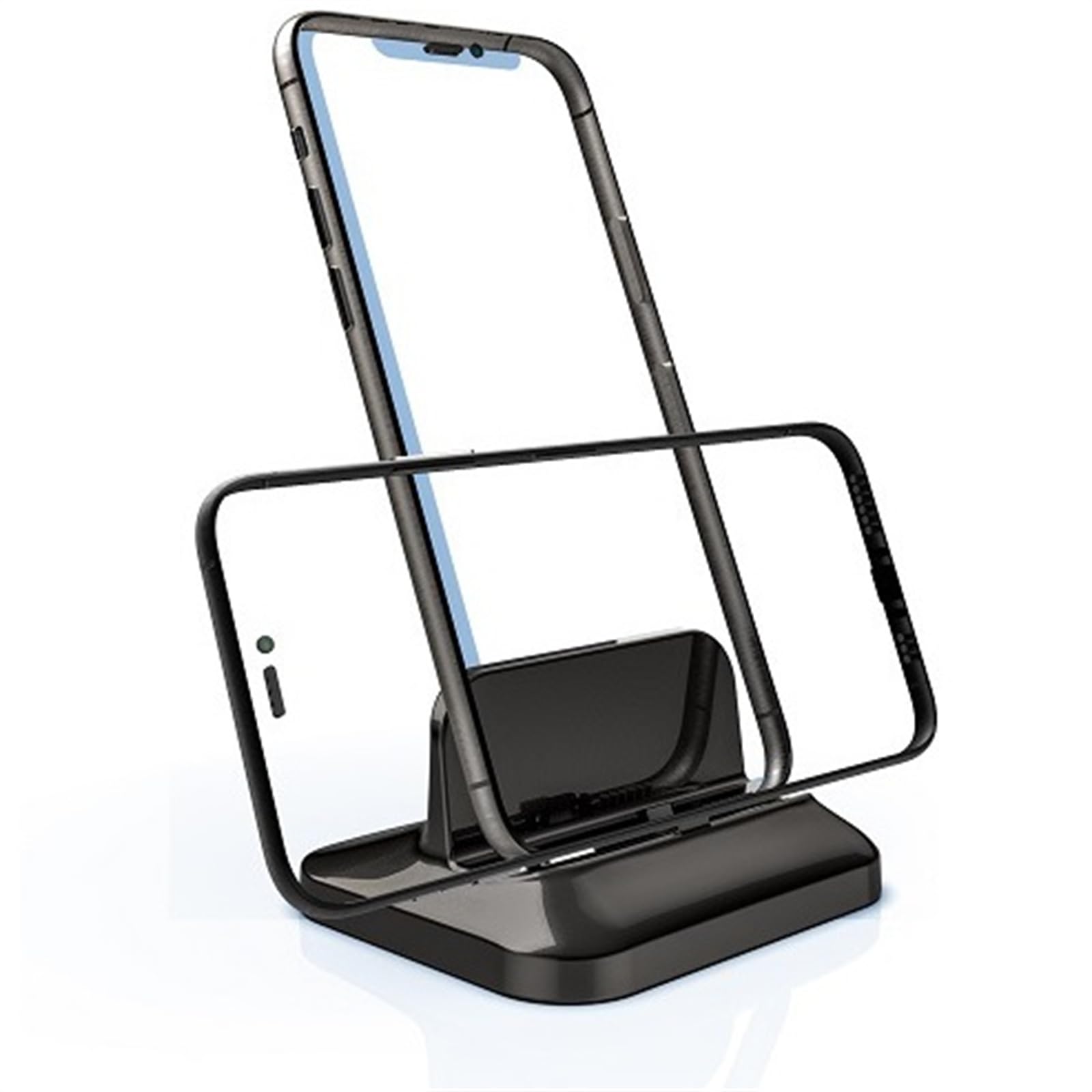 3 Ports Wireless Charger Station Fast Charging Wireless Charging Stand Cordless for Cellphone Headphone Tablet