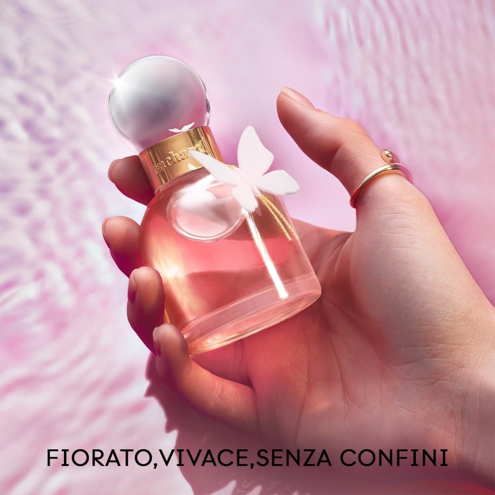 Cacharel - Ella Ella - Eau de Parfum - Parfum d'une femme Libre, Vibrante, Rayonnante - Fragrance Florale Chyprée - Parfum Rechargeable - Longue Tenue - Parfum de Luxe pour Femme