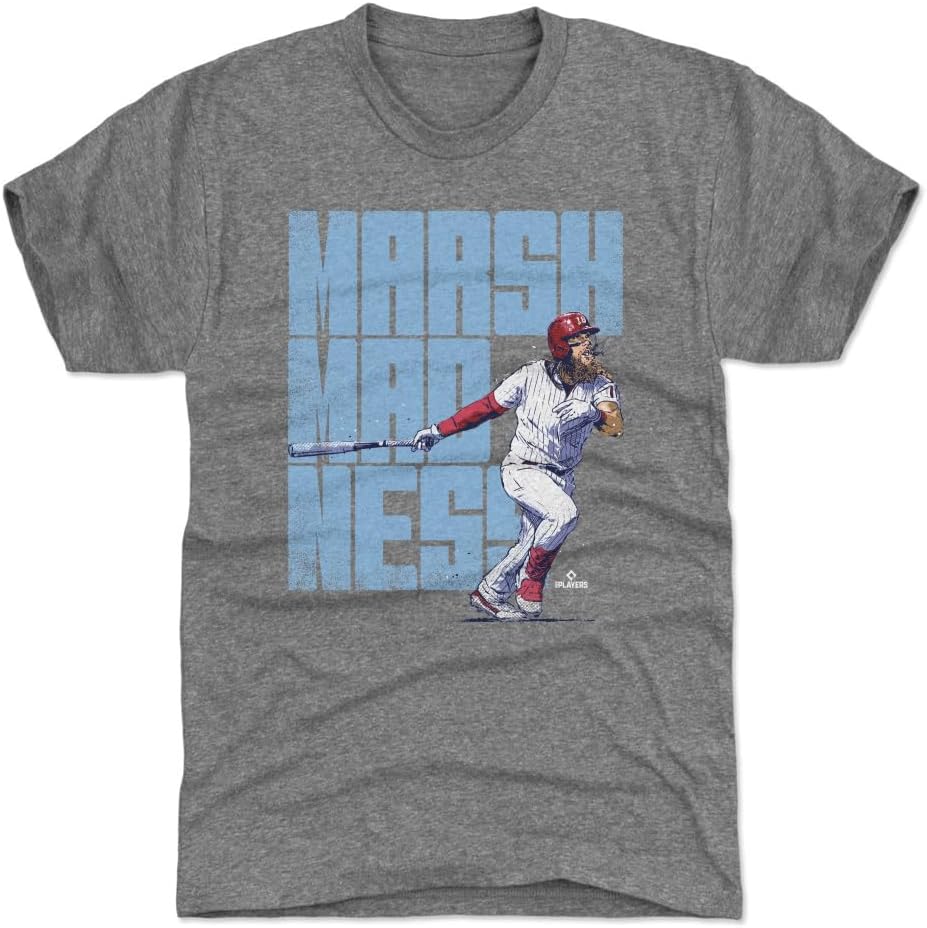 500 LEVEL Brandon Marsh Men's T-Shirt - Brandon Marsh Philadelphia Marsh Madness