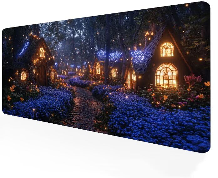 Tapis de souris gamer aux bords cousus durables et confortables