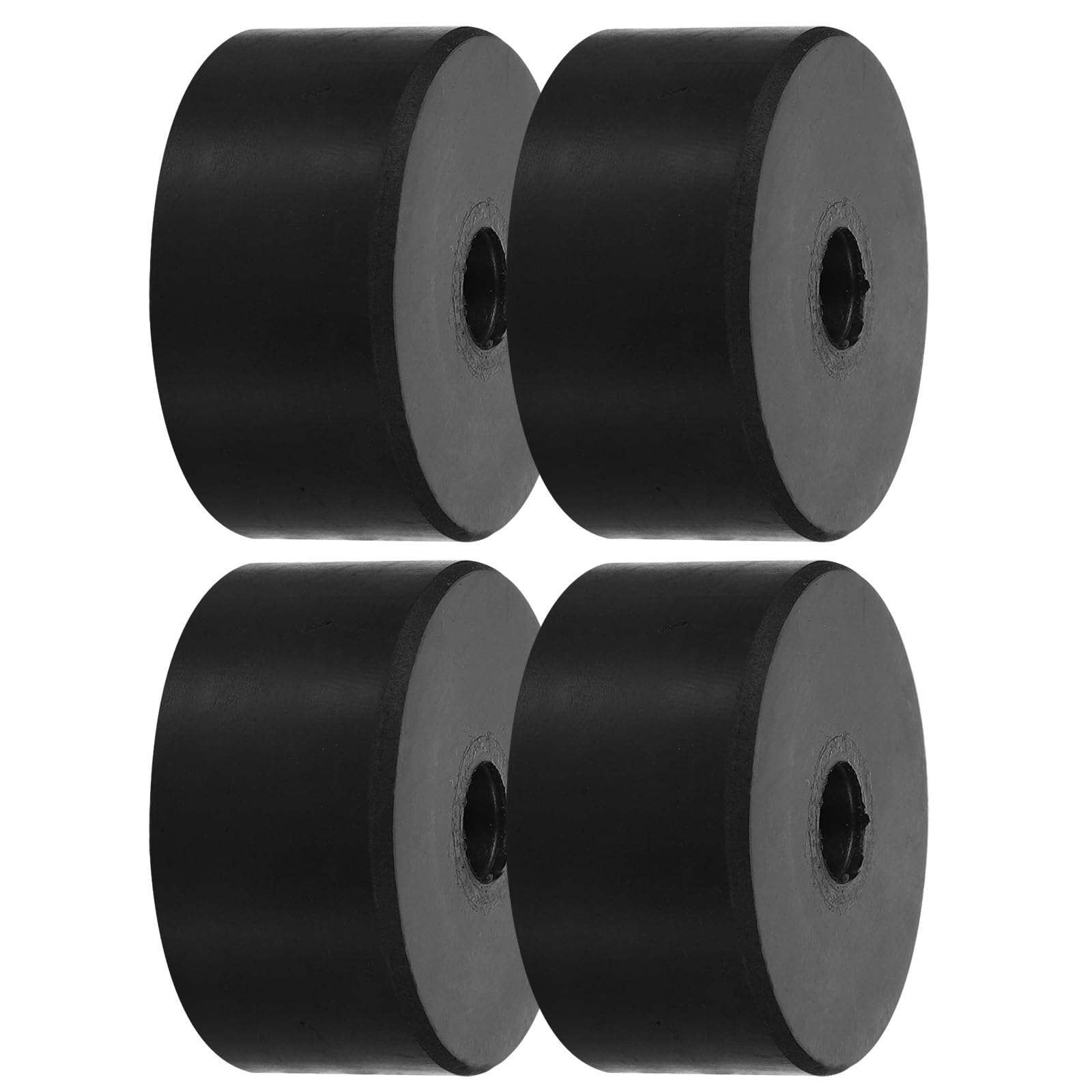 64 Pcs Rubber Isolation Pads Thick Rubber Washers 1.5 Inch OD 0.5 Inch ID 0.4'' Thick Mechanical Vibration Damping Pads Anti Vibration Isolation Isolator Washer