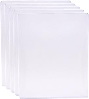 Platinum Protectors 8x10 Toploaders (5-Count) Premium Photo Plastic Rigid Holders for Documents Memorabilia Photographs Collectibles