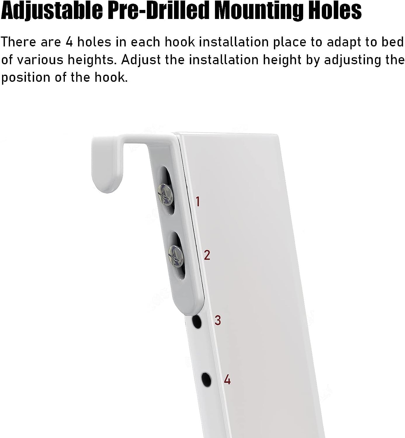 TONG TONG Cm Scala A Castello Superiore,Camper Rimorchio Camper In Metallo Scaletta Di Risalita, A Pavimento E Con Ganci Scala Per Letto A Soppalco, Bambini Adulti (160cm, Bianco)