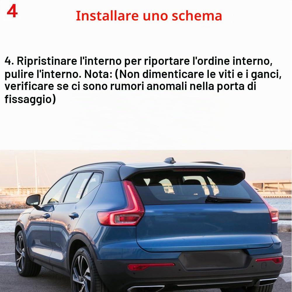 Elettrico Puntone Portellone, Potenza Portellone OEM 68920-49055, 68910-49055, 68920-09010, 68920-09080, per RAV4 2013 2014 2015 2016 2017 2018 Coppia Molle a Gas Pistoni