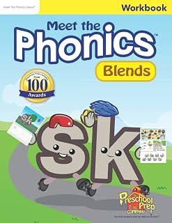 Preschool Prep Company Meet The Phonics - Blends Workbook
