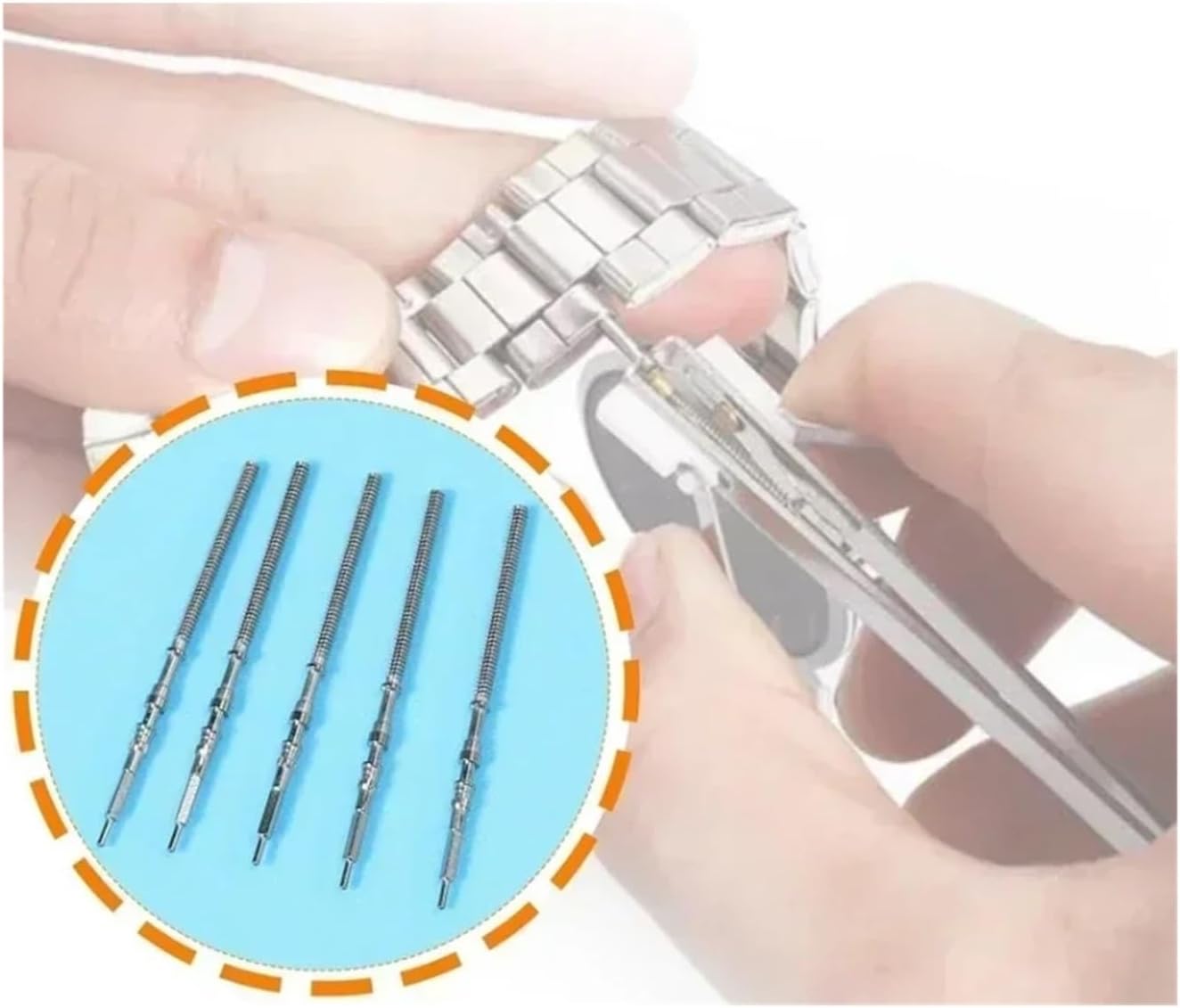 1PCS Watch Stem Stainless Steel Parts Fit NH35 NH36 NH38 NH39 Crown Automatic Mechanical