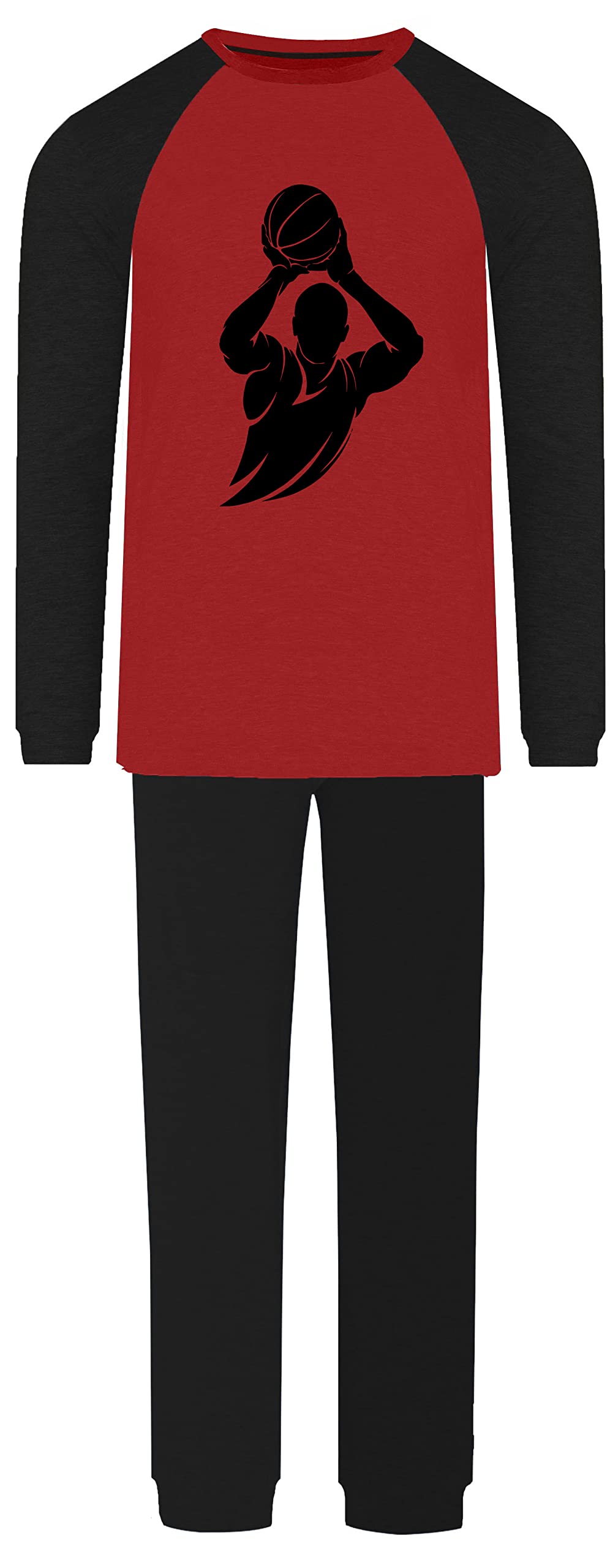 Jujak Basketball Pyjamas Long Pjs Loungewear Premium Range