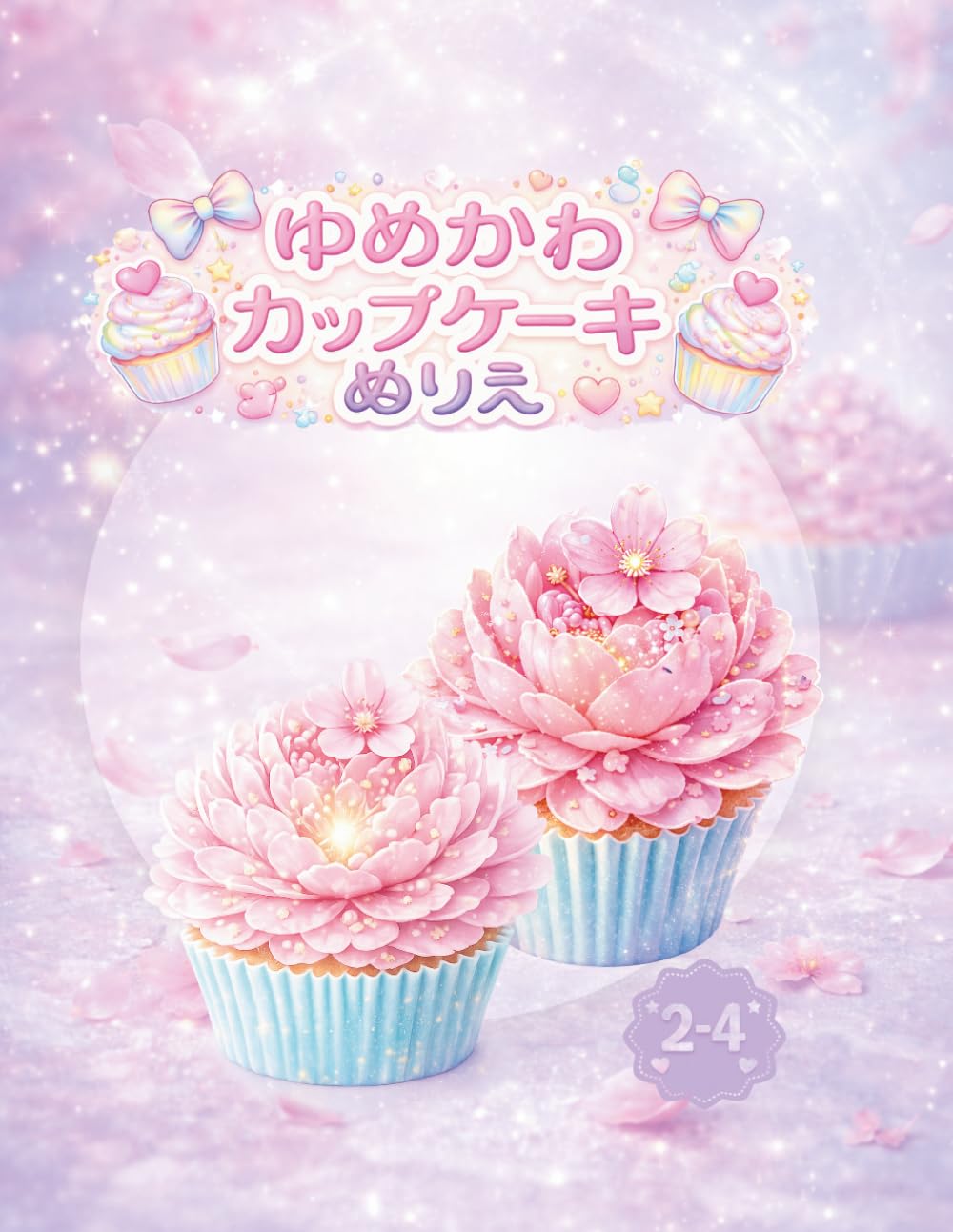 ゆめかわかっぷけーきぬりえ: Atelier Maririn