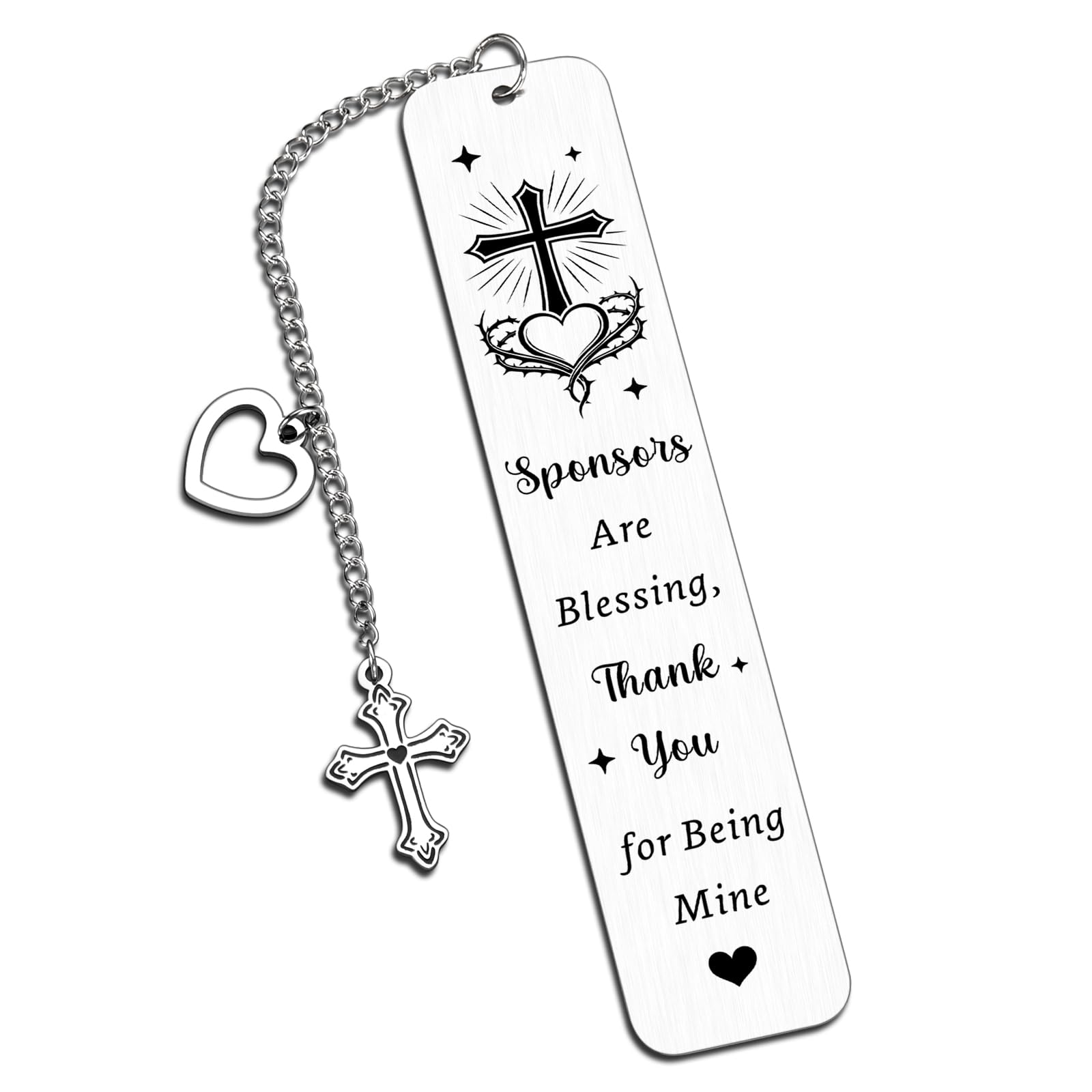 Catholic Confirmation Sponsor Gifts for Women 2026, Mothers Day Catholic Bookmark Gifts for Godmother Confirmation Sponsor Women Christian Confirmations Gift, Thank You Appreciation Gift for Sponsors