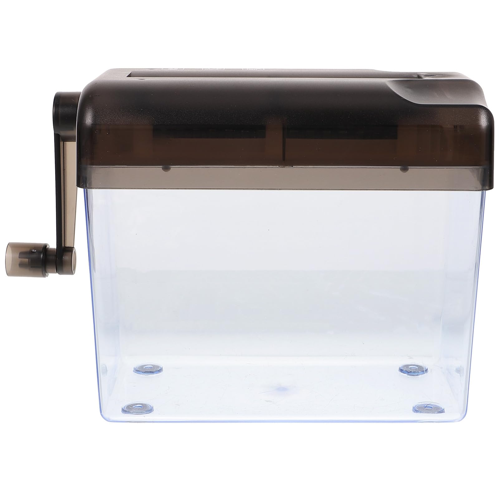 Distruggidocumenti Manuale Portatile per Ufficio e Casa, Mini Trituratore da Tavolo in Abs, Funzione di Riservatezza Migliorata, Design Semplice e Aspetto Raffinato
