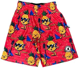 Pineapple Lax Boys Lacrosse Shorts | Boys LAX Shorts | Lacrosse Shorts for Boys | Kids Athletic Shorts for Boys