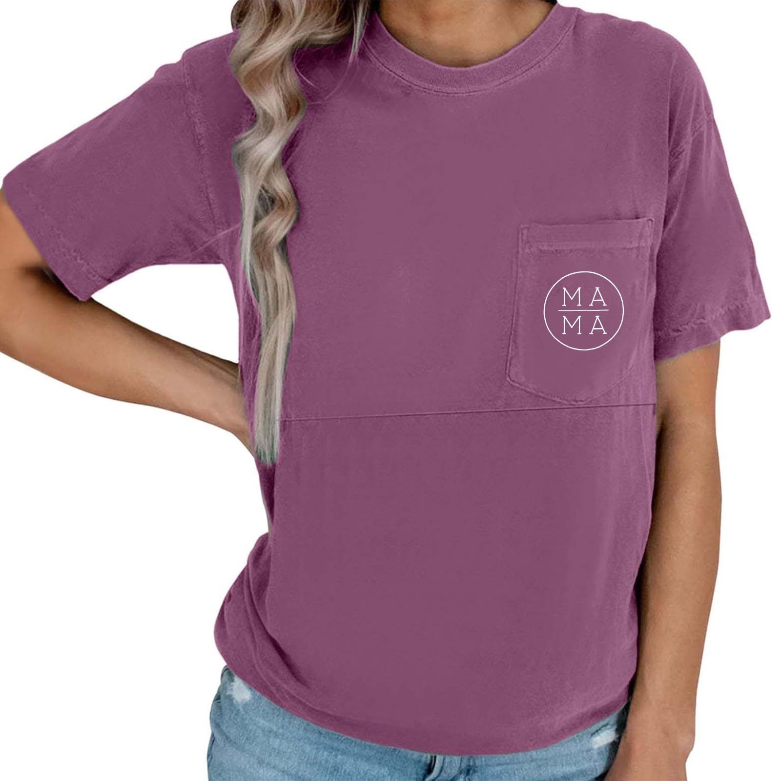 Mama's Stillshirt Mit Reißverschluss – Bequemes Umstandsshirt Mit Kurzarm, Rundhalsausschnitt, Stillfreundlich Und Knitterfrei, Perfekt Für Schwangerschaft Und Stillzeit
