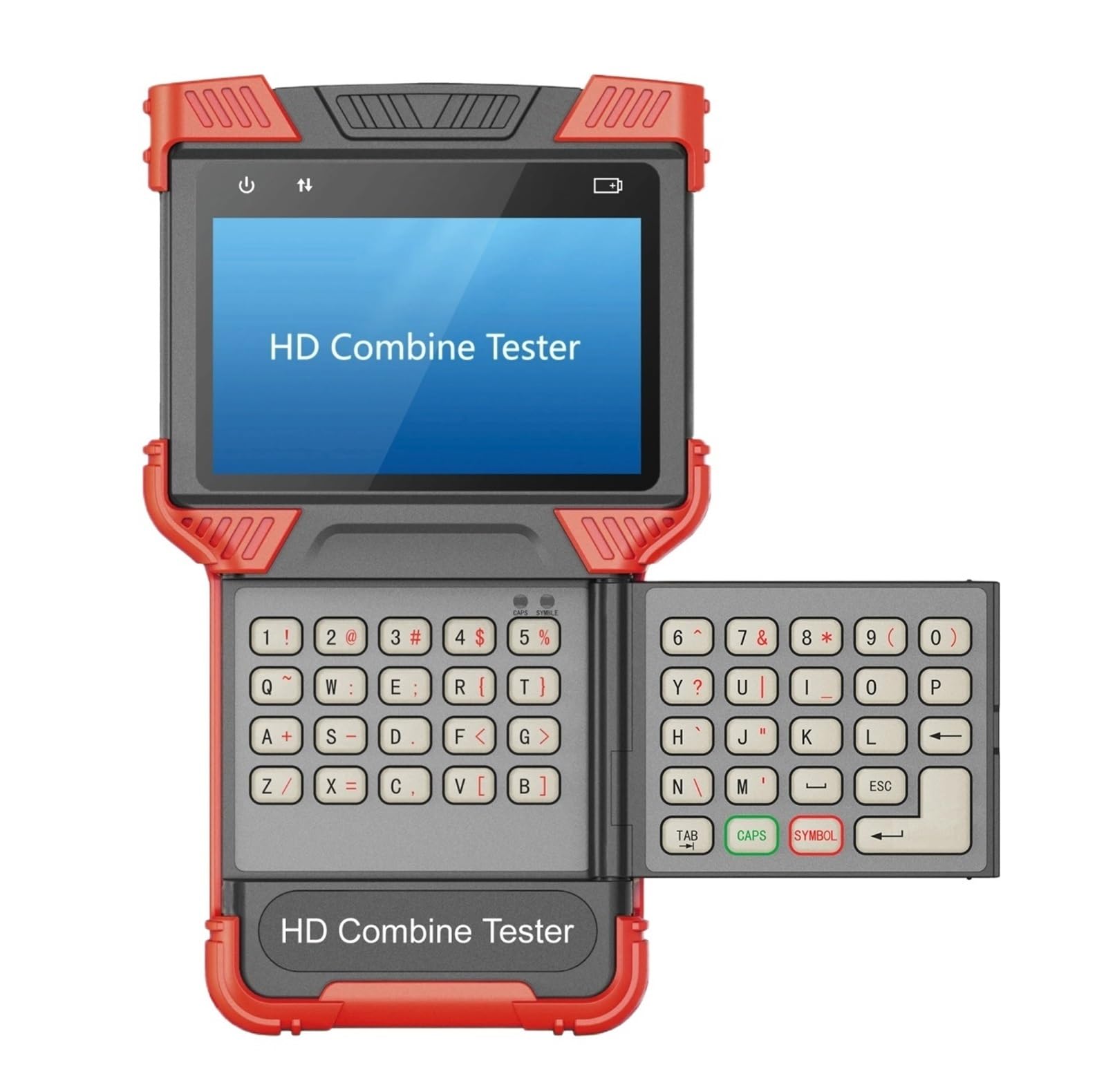 CVFRDD DT-T71 CCTV Tester Non-touch Screen AHD TVI CVI CVBS H.265 4K IP Camera Keybutton Tester Monitor PTZ Controller RJ45 Cable Test