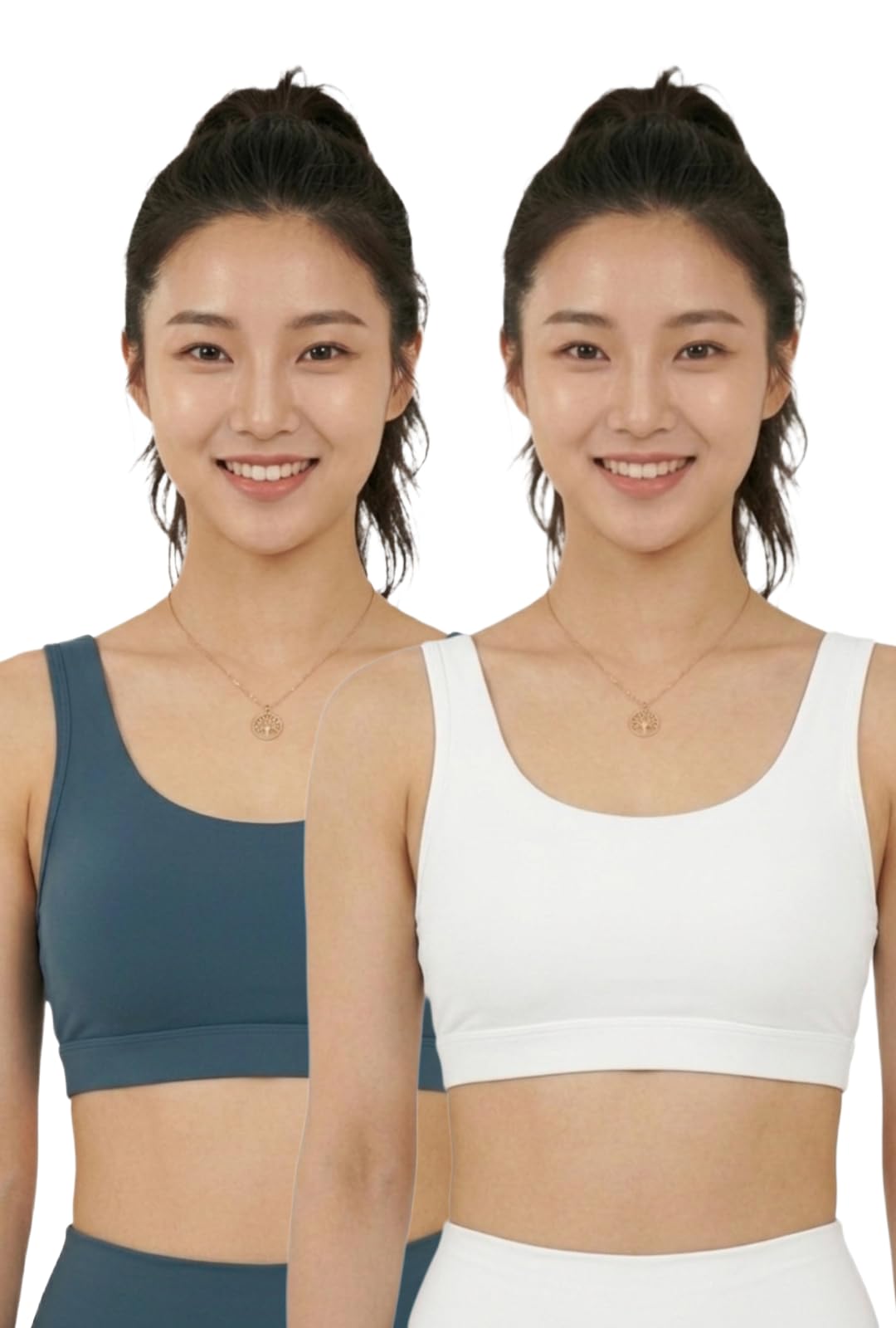 Cotton Lycra Women’s Seamless Sports Bra Set | Stretchable & Comfortable Non-Padded Gym, Running & Yoga Bra Combo Pack-image-15