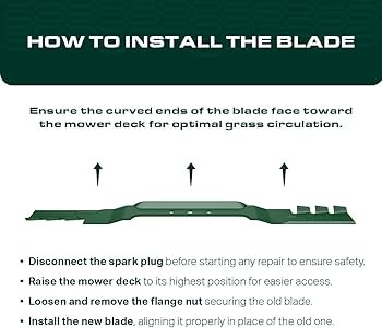 Amazon.com : UDC Parts 942-04290-X Mower Gator Mulching Blades 6