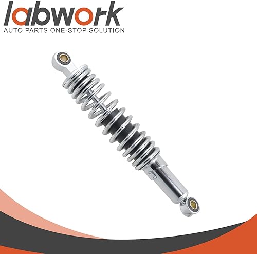Miniatura 3 de labwork 2 amortiguadores traseros cromados de 12.598in de repuesto para XL883 1200 72 48