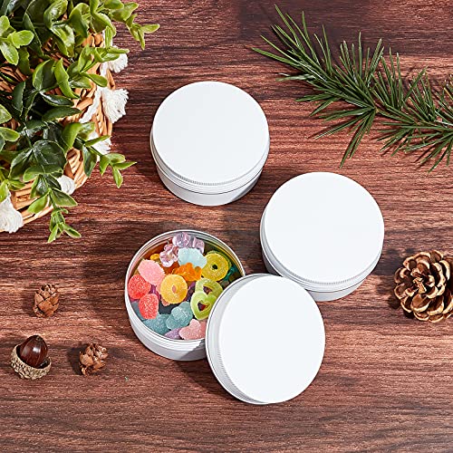 BENECREAT 20 Confezioni di lattine Rotonde in