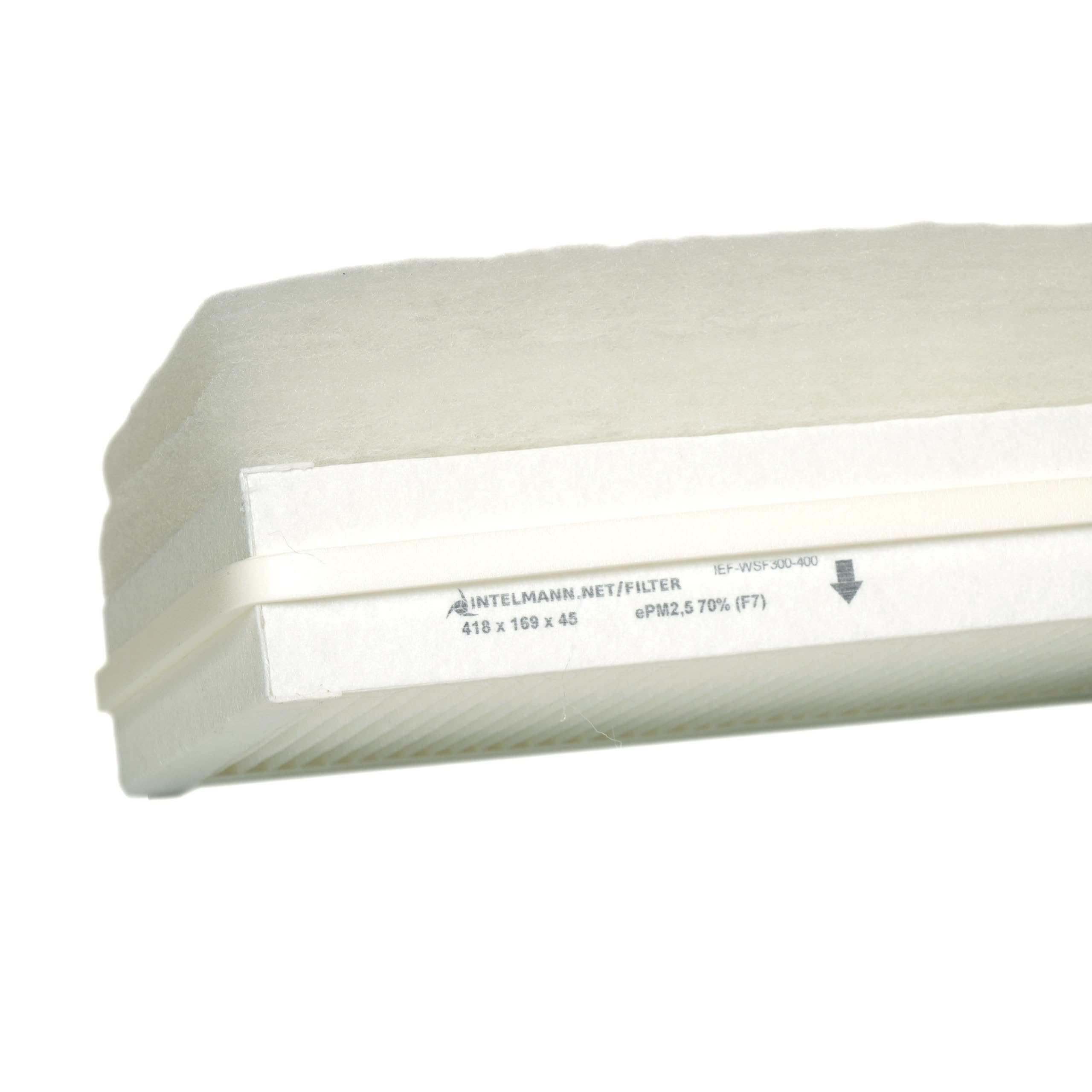 Intelmann Ersatz-Luftfilter für Maico WS 250, 418x169x45mm, mit umlaufender Dichtung