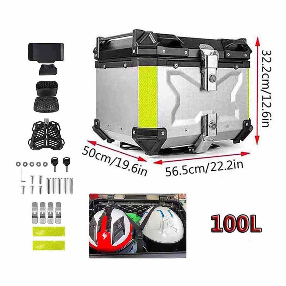 Amazon.com: Motorcycle Top Box 28L 36L 45L 55L 65L 80L 100L