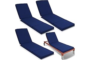 Chase Lounger Cushion: Pinkunn Chaise Lounge Cushion 4 Pcs Replacement Cushions