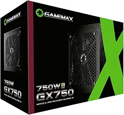Fonte Modular Gamemax Gx750 750w 80 Plus Gold Preta