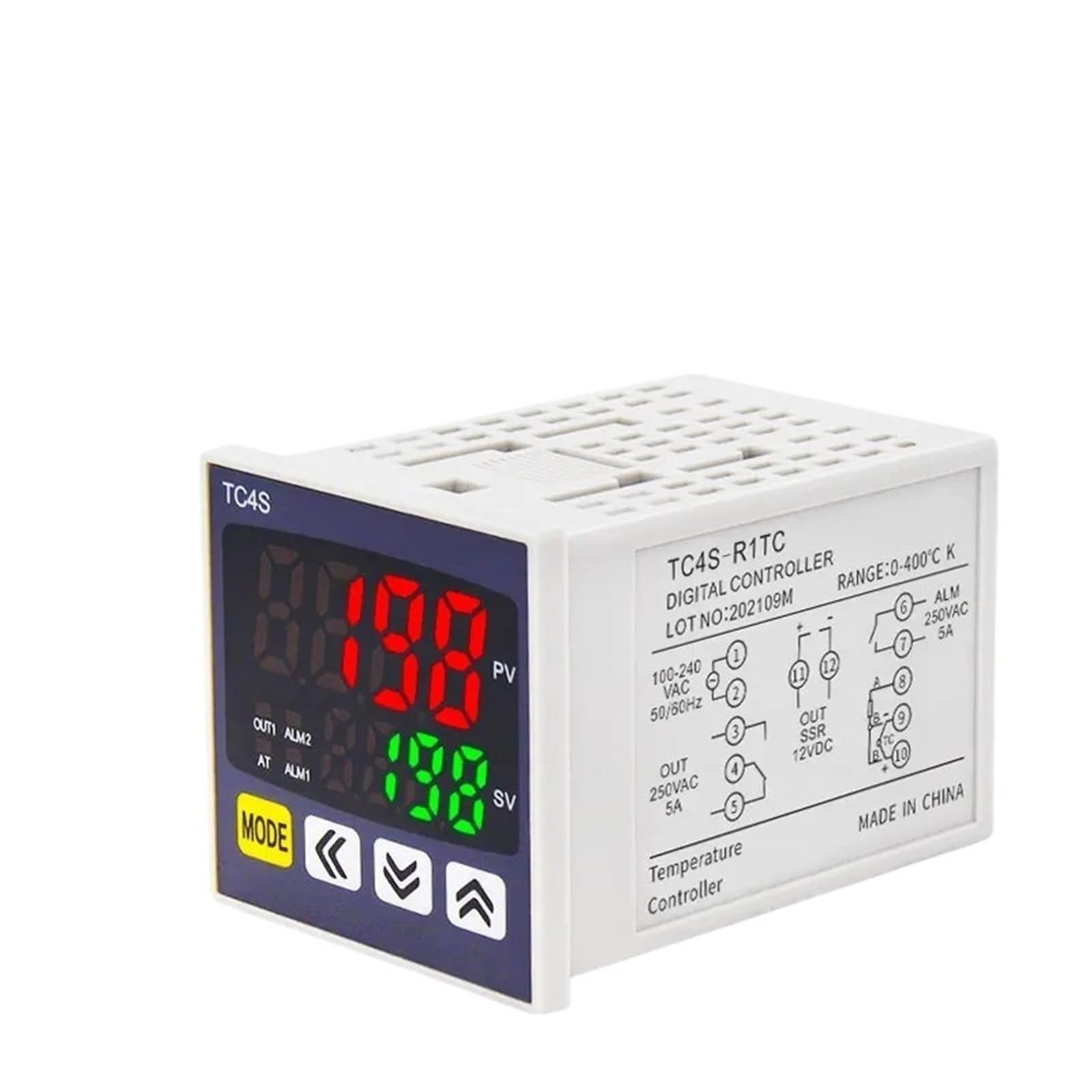 Régulateur de température TC4S sortie 4-20 mA SSR relais entrée type K 48x48