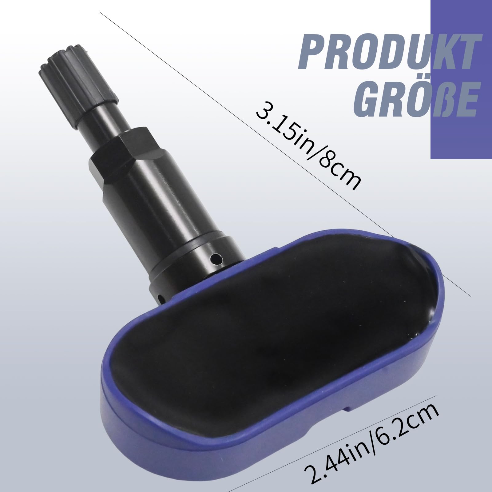 1490701-01 4 Stück RDKS Bluetooth Reifendrucksensoren, Ersatz für Tesla Model S/3/X/Y (Baujahre 2020–2023) (4)