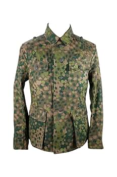 WW2 WWII German Elite DOT 44 camo M43 Field Tunic-XS