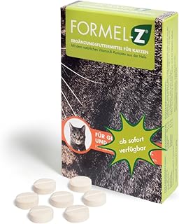 Formel-Z® Skin & Coat Care Skin Protection Cat | Study Tested | No Chemicals | 104 Tablets | Developed by Experts | With Natural Vitamin B Complex | Special Acceptance product image