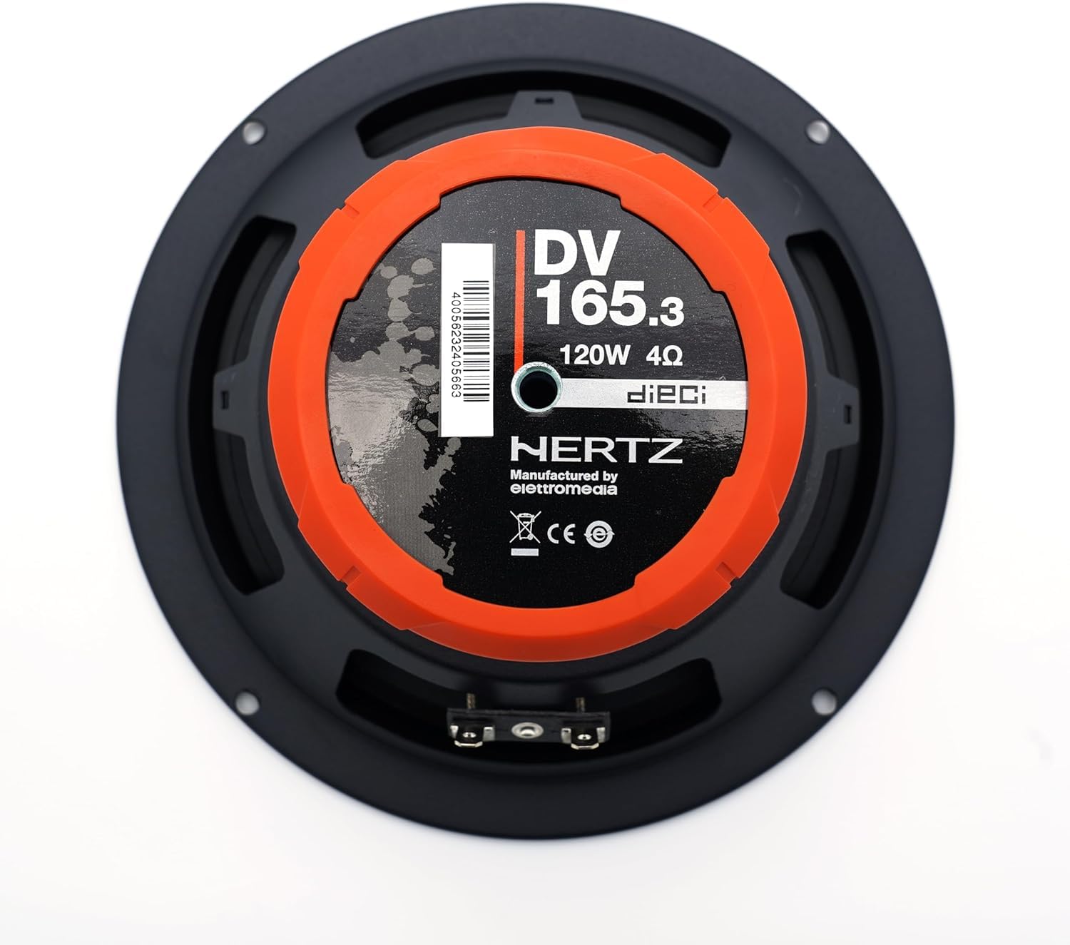 Hertz DSK 165 dsk165.3 Altoparlanti 2 vie + supporti casse FIAT PANDA 2012