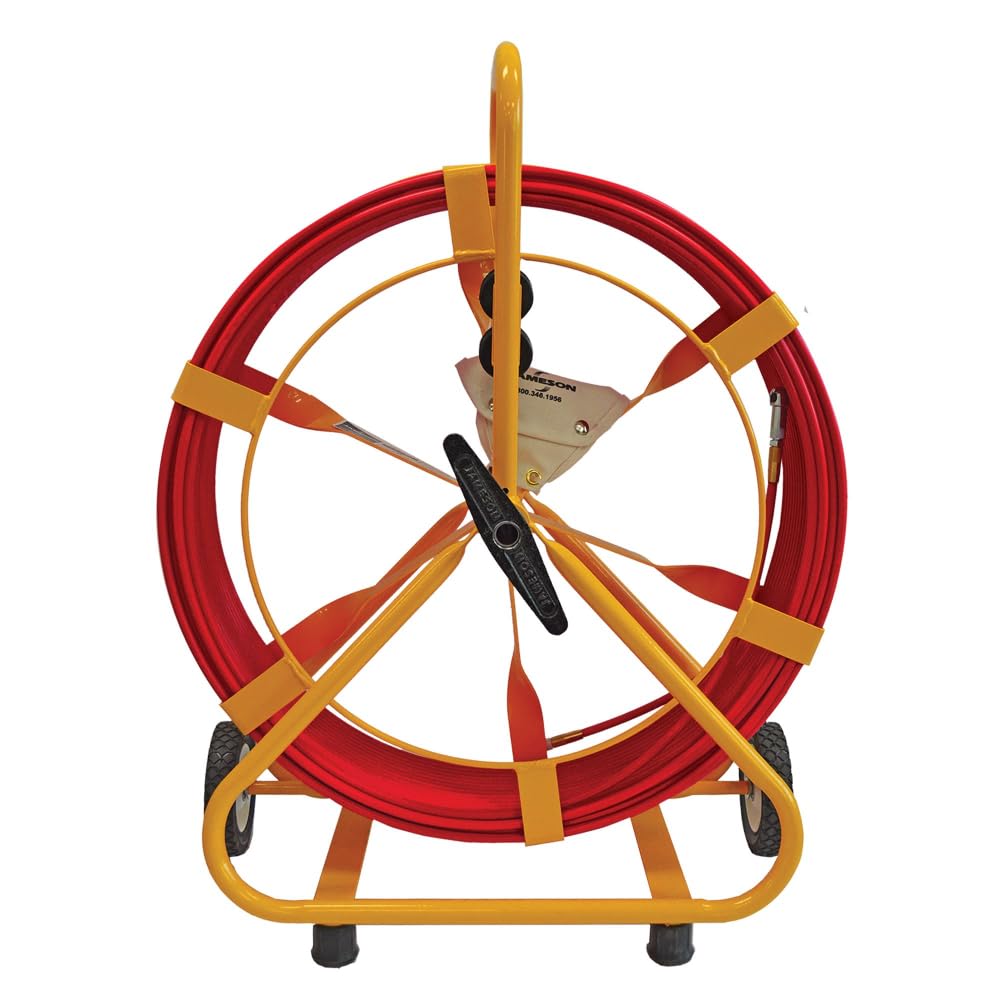 Jameson 12-516-400MM Duct Hunter™ Traceable Rodder, 5/16 in. x 400 ft., Metric Marked