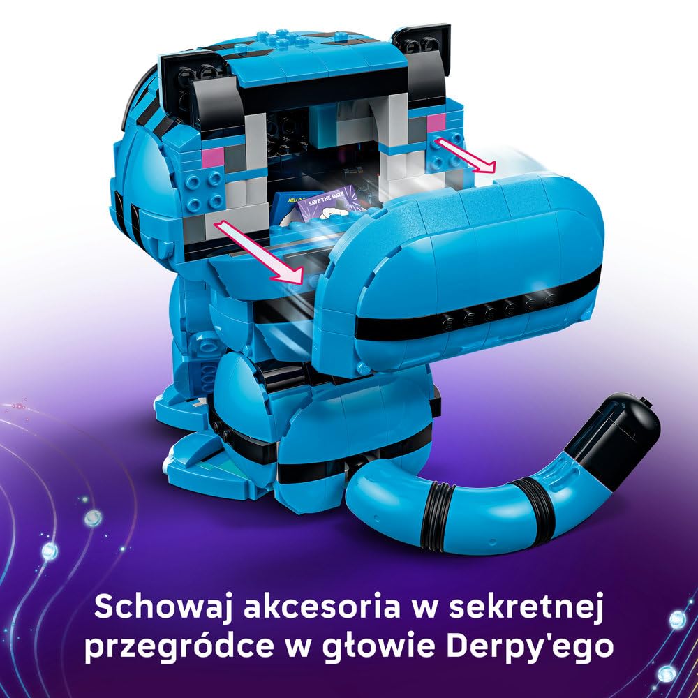 LEGO KPop Demon Hunters Tygrys Derpy i Sroka Sussie 72537 | K-popowe łowczynie demonów, kolekcjonerskie figurki, prezent dla dzieci i fanów filmu, zabawka dla 9-latki, 825 elementów
